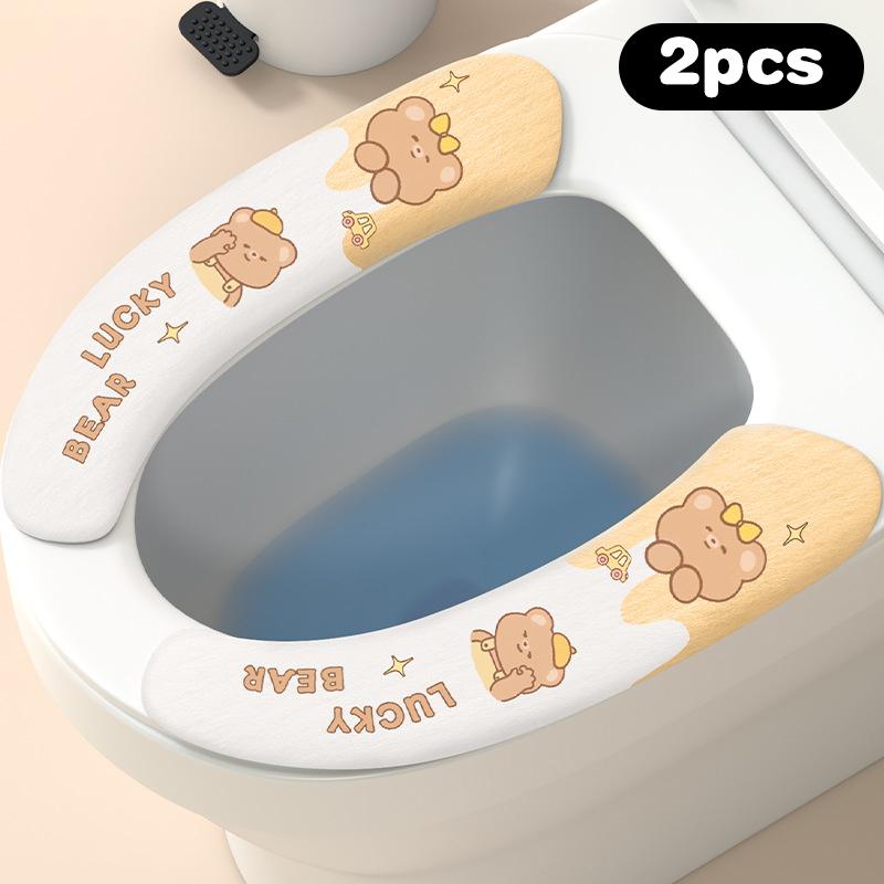 Cuscinetto Copriseggiolino WC Cartoon Carino e Creativo per Bambini - Impermeabile Adesivo Morbido Universale per Tutte le Stagioni Cuscino Copri WC 1 Pezzo