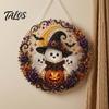 DIY Diamond Art Ornaments Halloween Ghost/Owl Hanging Ornament Kit, Gem Projects Painting Suncatcher, Pendant Window Decor Creative Crafting Supplies