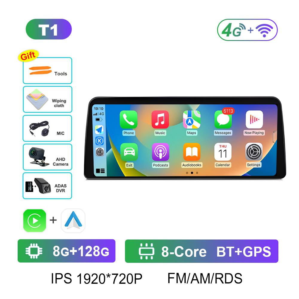 Car Radio Multimedia Video Player for Toyota Cruiser 2007 2008 2009 2010 2011 - 2021 GPS Navigation Wireless Carplay Accessories