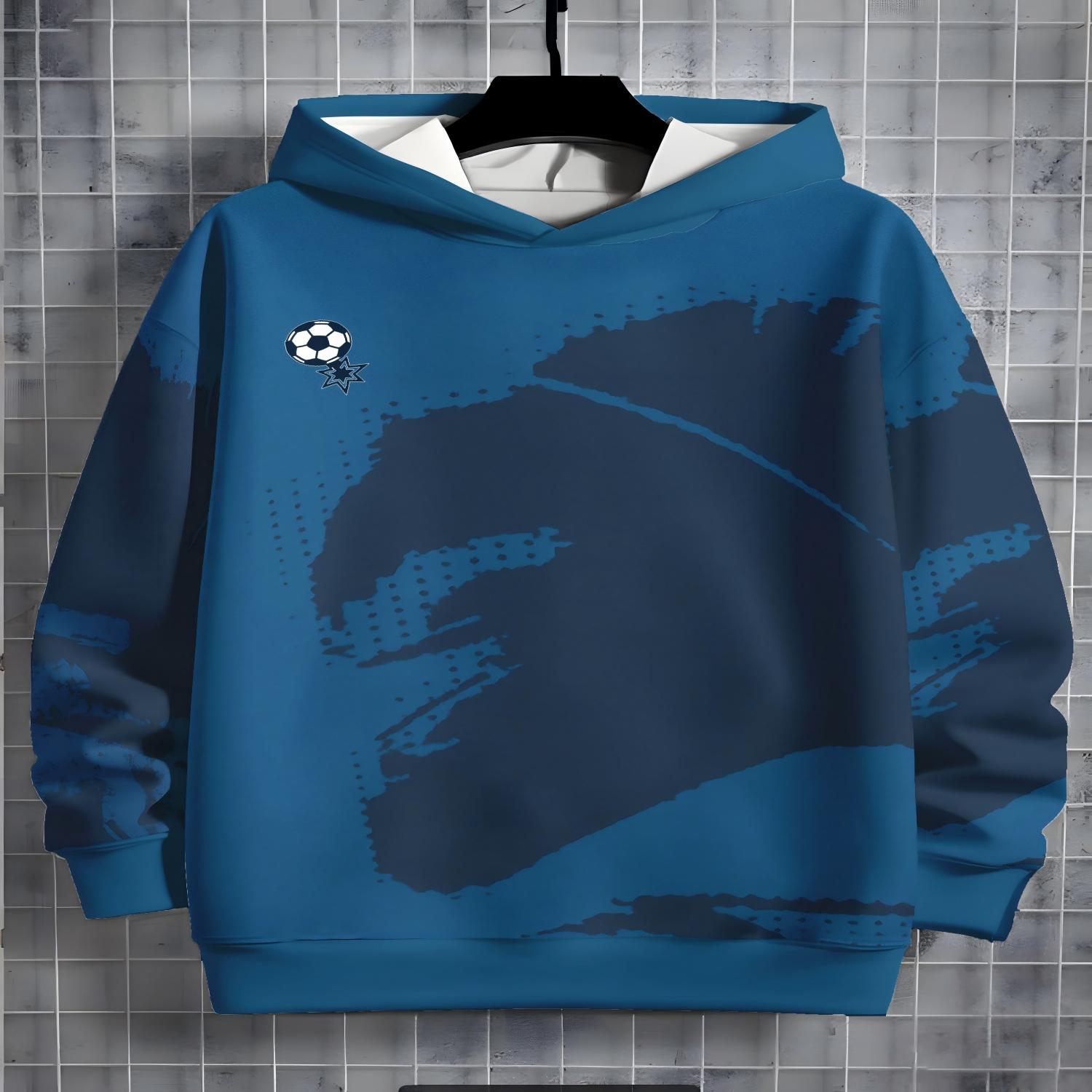 

2026 Детские толстовки с 3D-принтом Новые мужские и женские толстовки Повседневные нейтральные толстовки Детская верхняя одежда 13-14Y