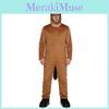 Unisex Horse Cosplay Costume With Attached Foot Covers For Stage Entertainment And Themed Parties