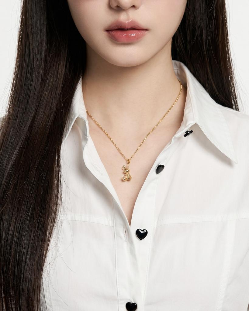 Nonenon Mini Bunny Silver925 (18K Gold Plated)
