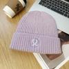 Korean Style All match Knitted Hat Warm Ear Protection Pullover Hat for Women Autumn and Winter Personalized Cold Hat Thickened Plush Hat Small Face