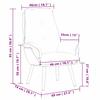 Armchair Beige 69 x 74 x 93 cm Sherpa Fabric