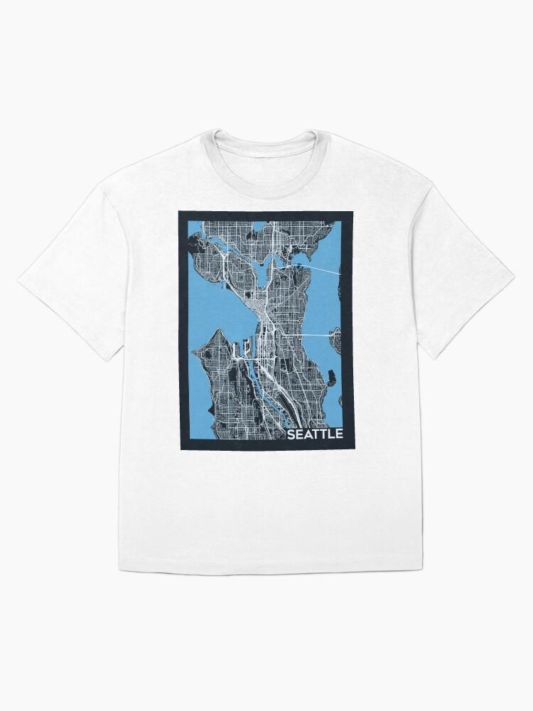 Metro Streets of Seattle Oversized T-Shirt