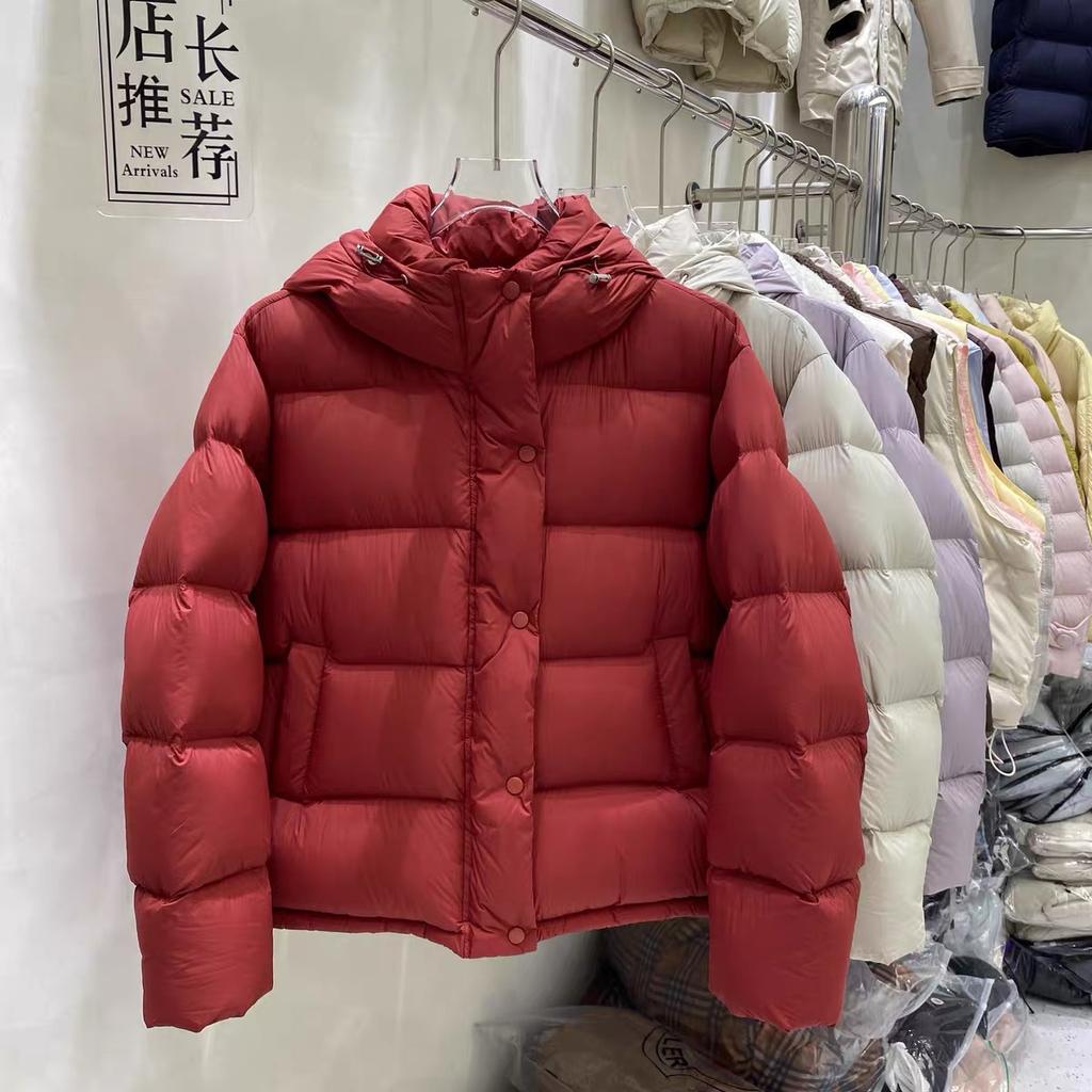 Thickened Cloud Puff Short Down Jacket New Hooded Small Man Versatile Temperament White Duck Down Jacket