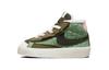 Blazer '77 Foderato in Pile Mid top Scarpe per Bambini Piccoli Verde Marrone Neonato e Bambini Piccoli DO5218-331