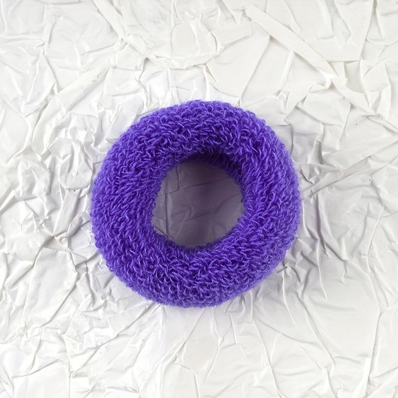 

Elastic Hair Ties for Wome Thick Durable Bohemian & Minimalist Style Hair Bands for Sports, Daily Use & Festive Occasions фиолетовый