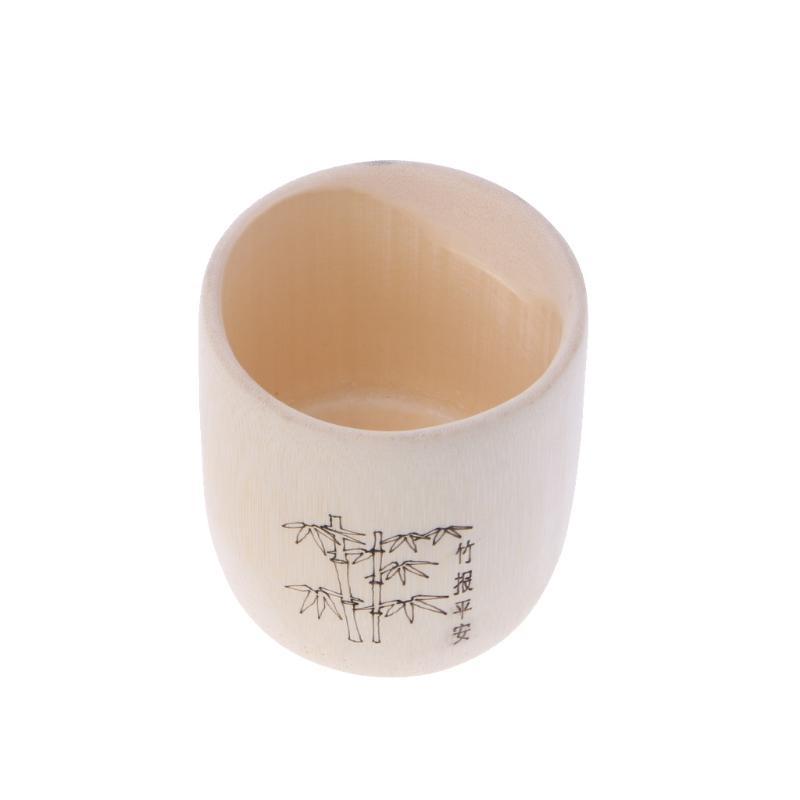 Bamboo Wooden Drinking Cup Coffee Tea Mug Breakfast Beer Milk Wine Glass top sale