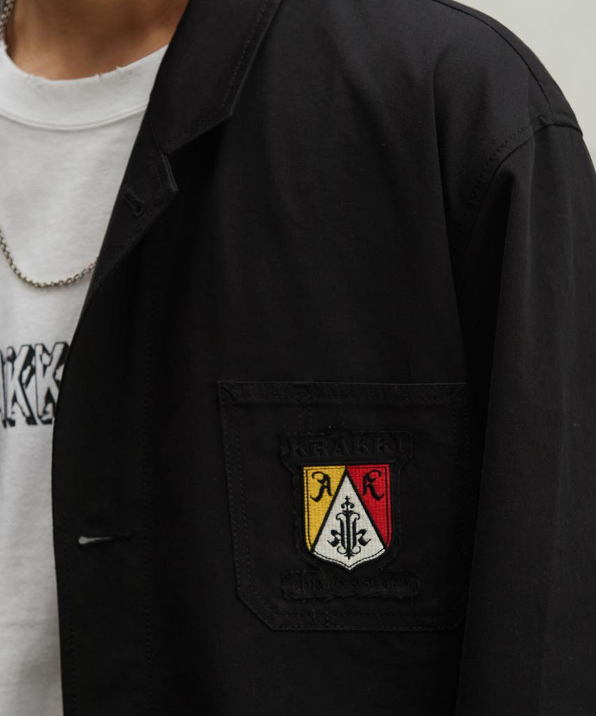 Jachetă de lucru Krakki [Unisex]_Negru [Kr265Puj401]