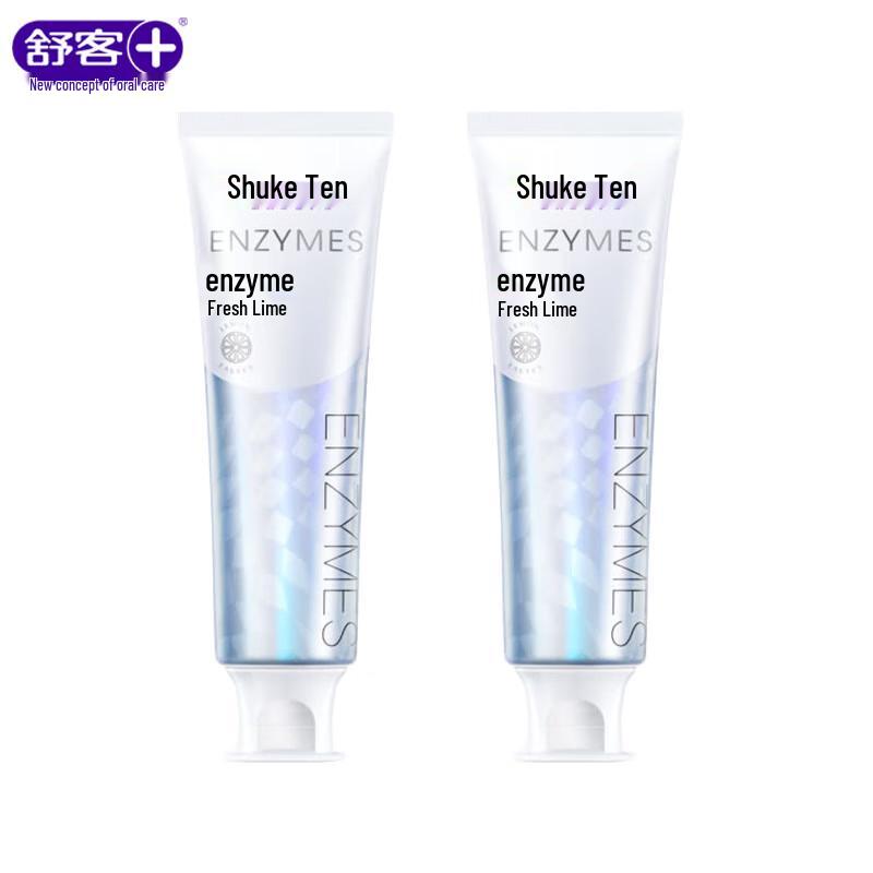 Suke Fresh Lime Enzyme Whitening Toothpaste (120g x 2)