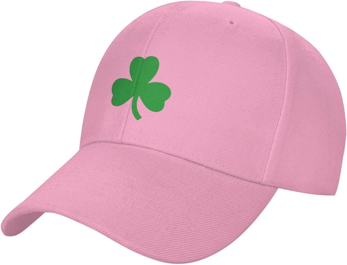 Shamrock St Patricks Day Baseball Cap Adjustable Casual Cotton Unisex Sport Hat One Size
