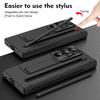 Samsung Galaxy Z Fold 7 Phone Case with Stylus Slot and Hinge Bracket