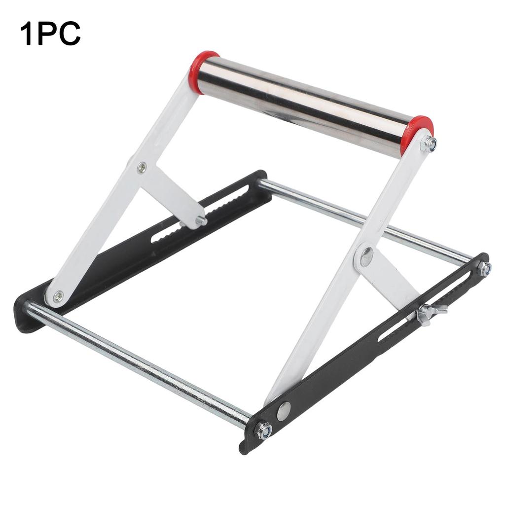 Foldable Material Support Bracket for Cutting Machines Height Adjustable from 55 to 135mm for User Convenience