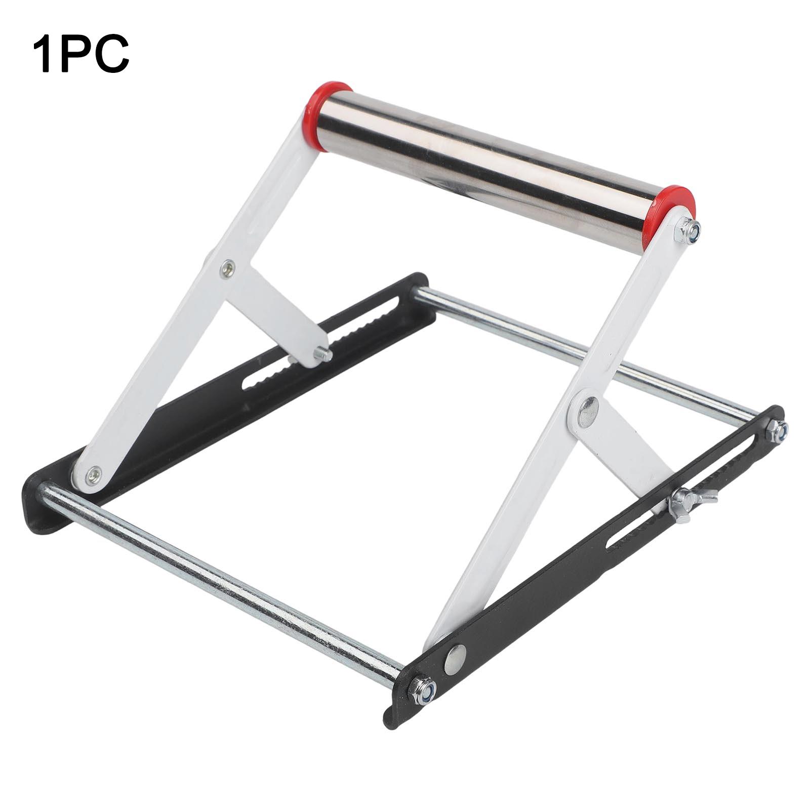 

Foldable Material Support Bracket for Cutting Machines Height Adjustable from 55 to 135mm for User Convenience