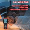 Decibel Meter Digital Sound Level Meter with Backlight LCD Display Portable SPL Meter with A C Weighted Range 30dB to