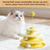 Ball Track Cat Toy 3-Level Roller Tower Cat Toy Roller For Living Room Bedroom Kitchen Porch Entryway Apartment Corner Play Area