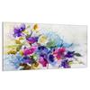 Glass Cooker Splashback 90x52 Flowers