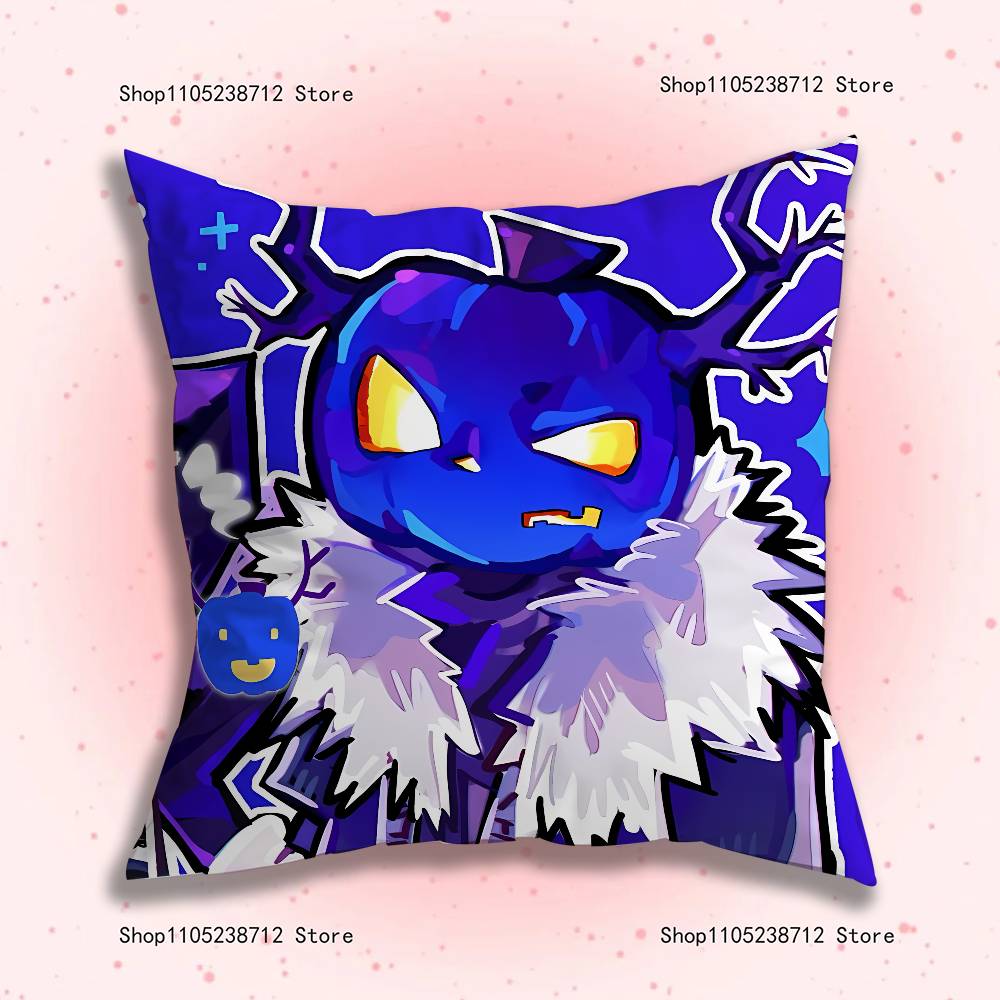 

Cute Funny D-Dandys Horror Game W-Worlds Pillow Case Cushion Cover Home Decor Birthday Gift Pillowcover 12x12Inch