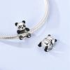 Original 925 Sterling Silver Charms Bead Heart Cat Dog Balloon Bead Fit Original Bracelet For Women DIY Accessories Jewelry Gift