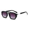 Trendy High-End Aviator Sunglasses for Men: Square European and American Fashion