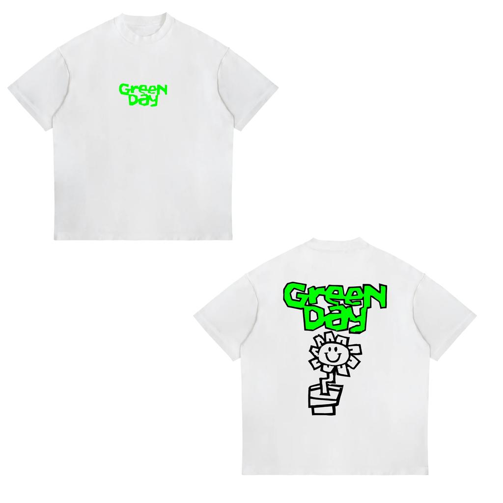 Punk Rock Band Green Day Dookie Graphic T Shirts Unisex Women Gothic Vintage Short Sleeve Tshirt Fashion Casual Oversized Tshirts