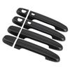 Exterior Door Handle Cover Complete Kit Carbon Fiber Decor Fit for Prius 20 2005‑2010