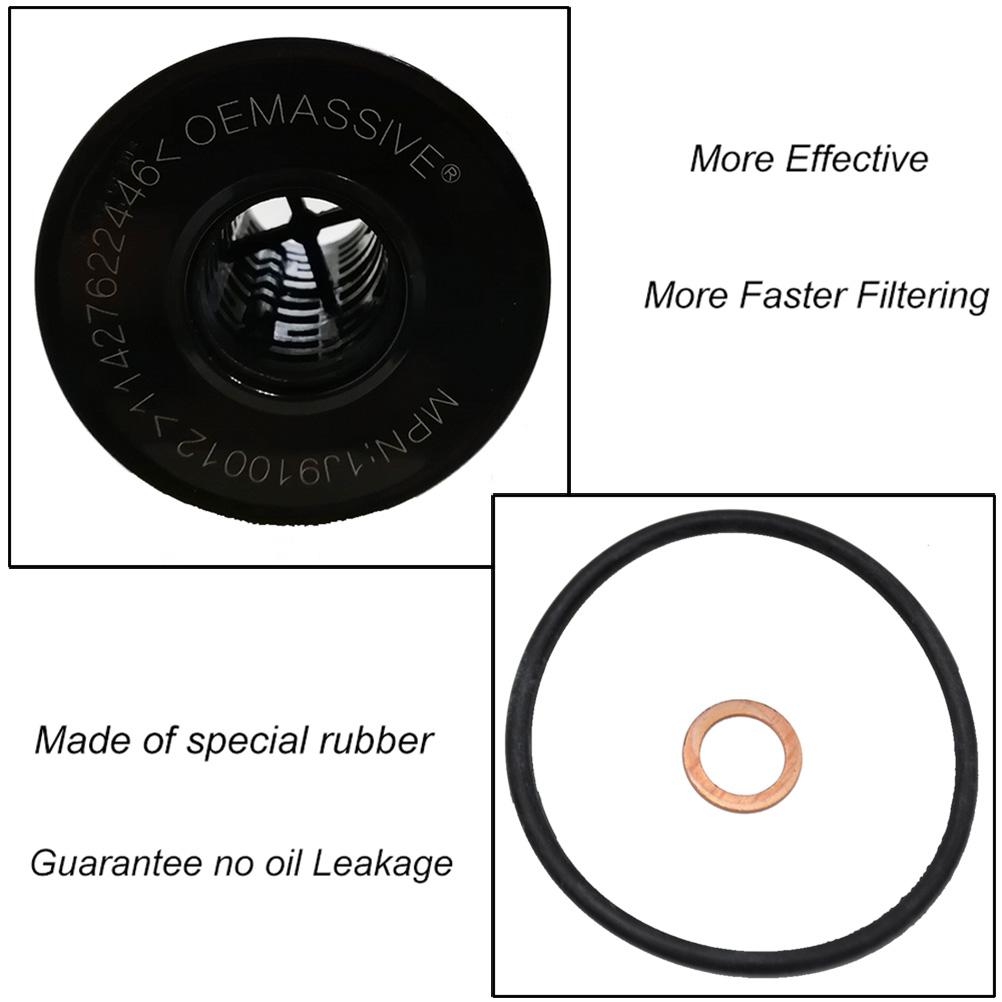 Oil Filter For Peugeot 206 207 208 307 308 407 508 607 807 1007 3008 5008 Bipper Boxer Expert Partner 2.0 2.2