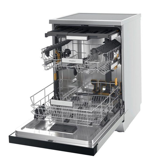 Lave-vaisselle - WHIRLPOOL - W7FHS51X - 15 couverts - 8 programmes - Inverter