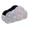 Pink Cloud-Shaped Multifunctional Storage Box for Cosmetics, Remote Controls, and Office Supplies