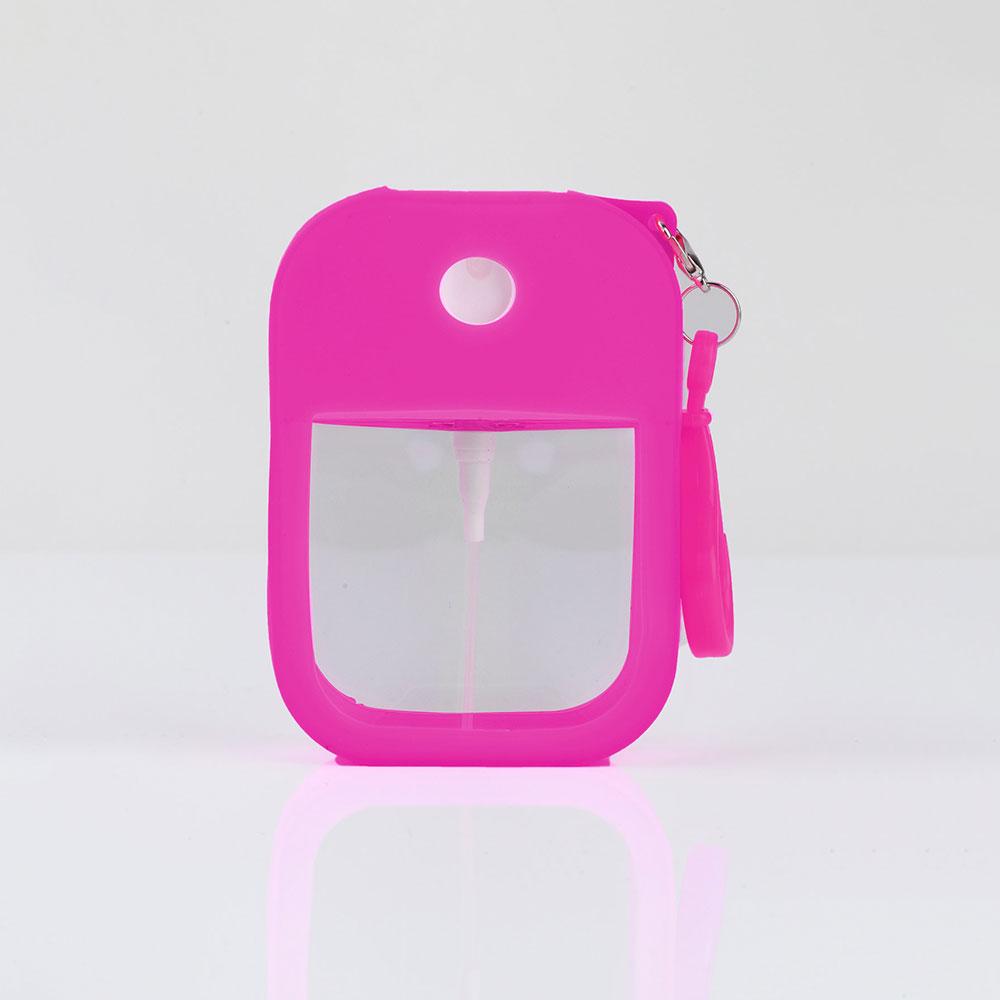 1Pcs Plastic Card Bottle Perfume White Pink Blue 38/45ml Water Mist Spray Bottle for Hand Sanitizer Oral Spray Sprayer