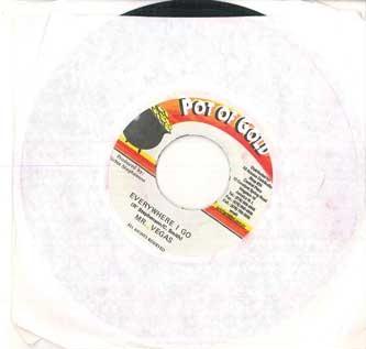 7inch Record MR. VEGAS - Everywhere I Go NONE POT OF GOLD Jamaica Reggae, Ska & Dub Used