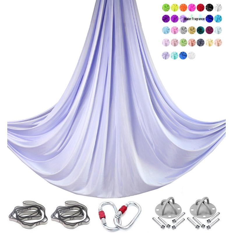 6m Nylon Aerial Yoga Hammock Set for Home and Studio Use