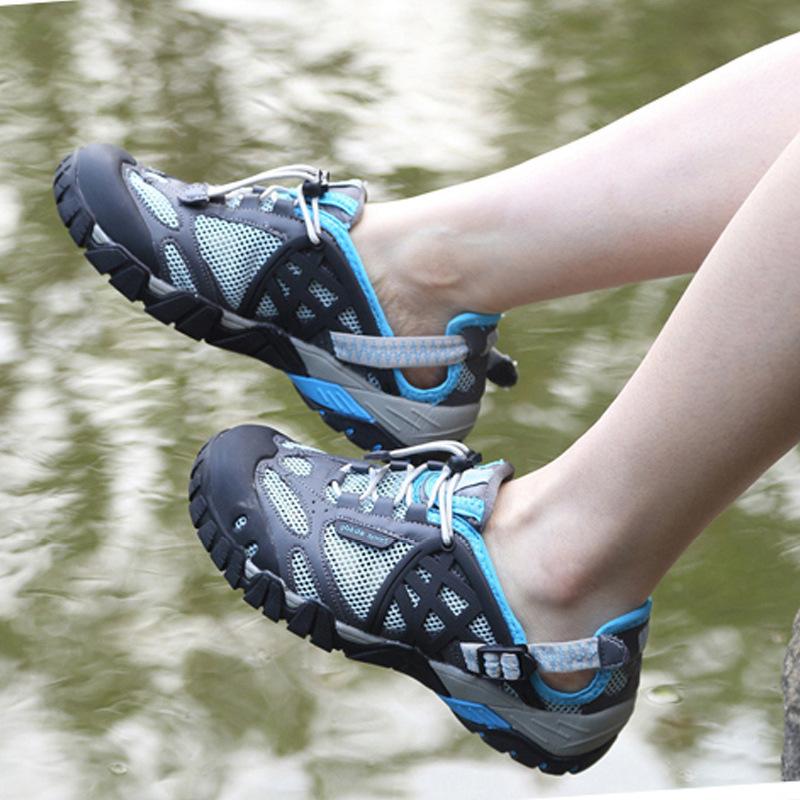 Summer Creek Shoes Men's and Women's Quick-drying Amphibious Wading Shoes Summer Breathable Outdoor Hiking Shoes Non-slip Shuo Creek Shoes