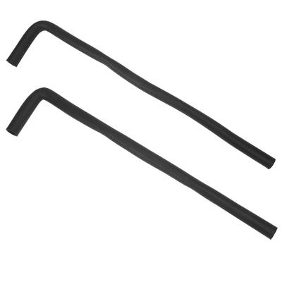 2pcs Swap Heater Hose 90 Degree Molded Heater Hose Kit Fit for Chevrolet LS Series Engine 58in