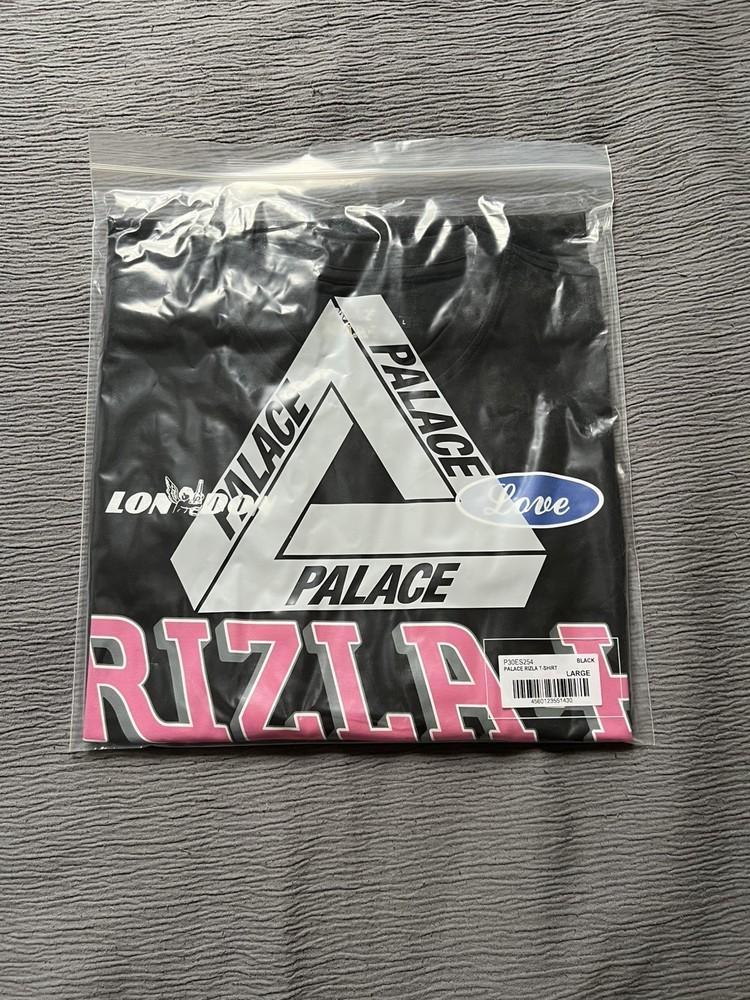 Palace Rizla T Shirt Black Size Large Unisex T-Shirt