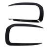 Front Bumper Fog Light Spoiler Gloss Black Sporty Style Car Front Bumper Splitter Air Vent Trim for 1 Series F20 F21 M