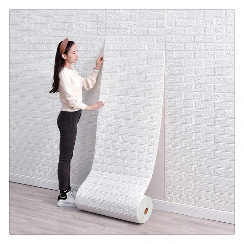 Soundproof Foam Wall Panels, Self-Adhesive XPE Cartoon Murals for Bedroom, Waterproof Noise Reducing Wallpaper