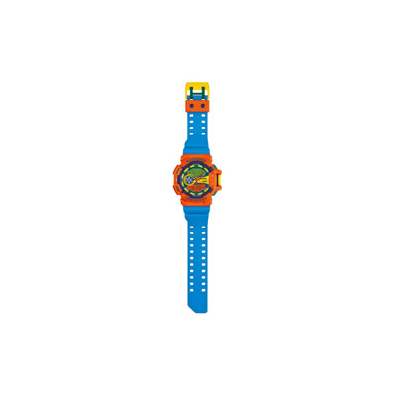G-Shock Casio YOUTH serisi Lego oyuncak renk eşleşmesi moda trendi retro kontrast renk klasik ibre çift ekran darbeye dayanıklı antimanyetik GA-400-4
