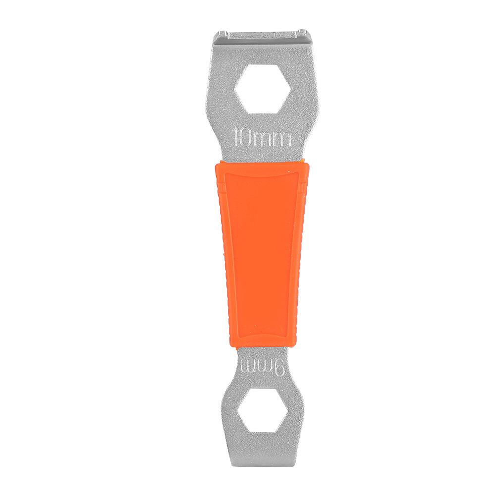 9 10mm Carbon Steel Bike Chain Bolt Fixed Wrench Bicycle Repair Tool Crank Spanner