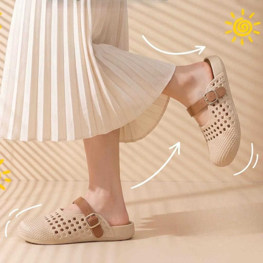 Slippers for Women, Simple, Wearable, Breathable, Non Slip, Home Shoes, Sandals