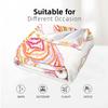 Rainbow Oyster Shell Sketch Soft Flannel Blanket Breathable Warm Throw for Office Car Sofa Kids Room Birthday Xmas Gift