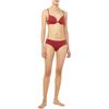 Calvin Klein Solid Color Elastic Slim Fit Breathable Underwear Women underwear Red QF7705AD-GEQ