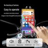 Shockproof Alloy Motorcycle Handlebar Mount with Rearview Mirror Navigation Style