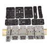 Convenient DIN35 Guide Rail Buckle Perfect for Industrial Applications