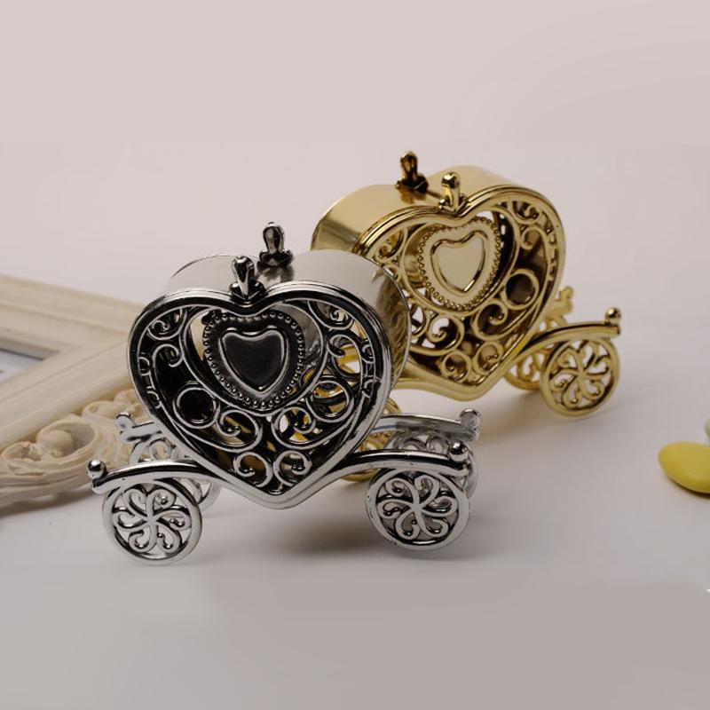 Creatieve Koets Zoete Snoepdoos Chocolade Cadeau Verjaardag Bruiloft Feest Decoratie