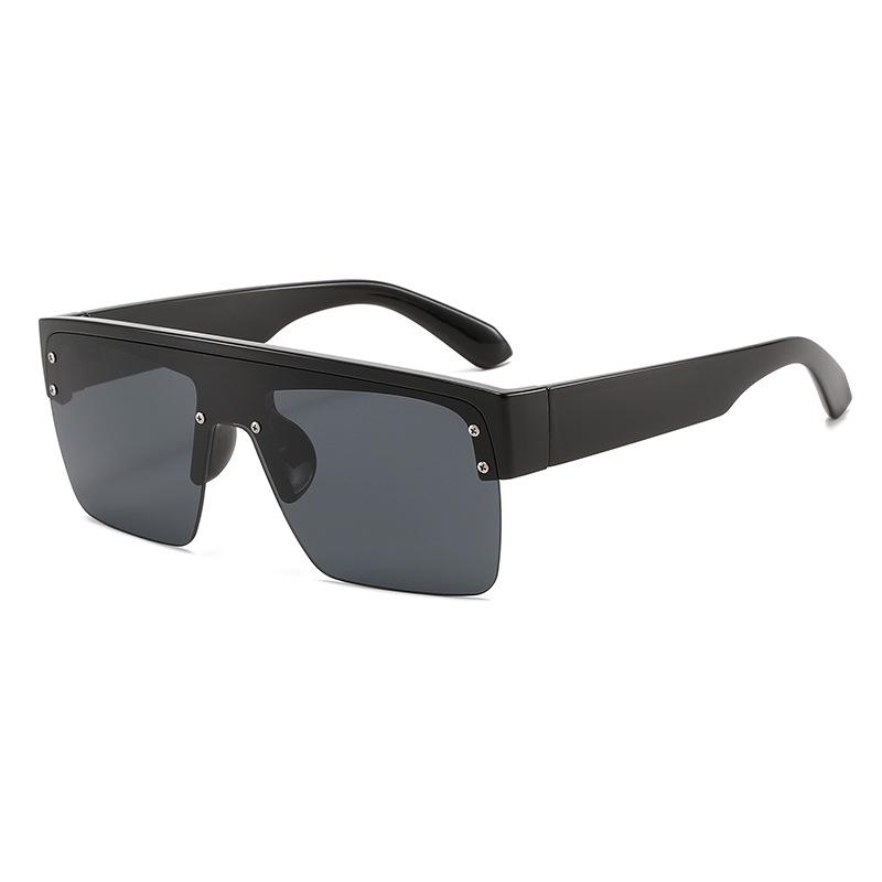 European & American Retro Oversized Sunglasses: Stylish & Versatile High-End Unisex Shades