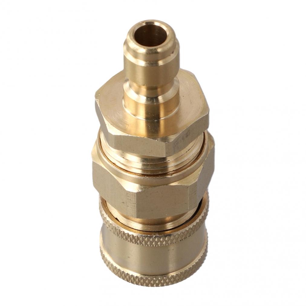 Connector Gold Color High Pressure Washer Accessories