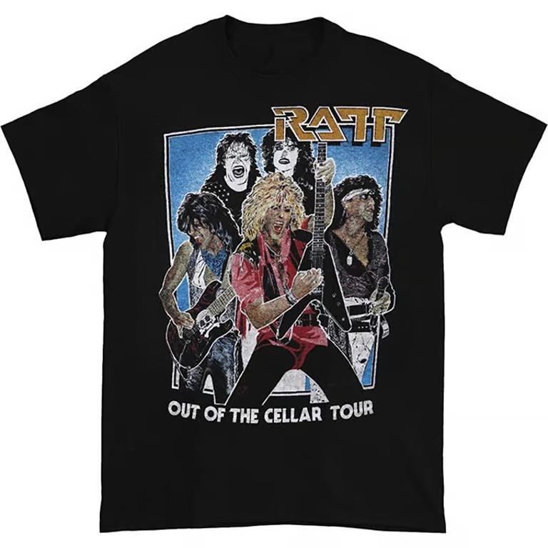 Vintage Ratt '84 Tour In Black T Unisex Shirt