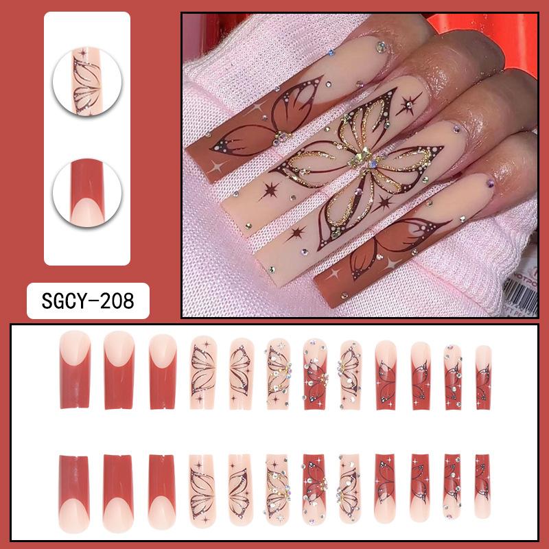 O5 Nail Pads Changfeng Wears Nail Pads Spice Girls Wears Nail Stickers Nail Pads Finished Products